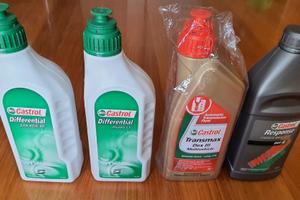 Lubrificanti Castrol differenziale, cambio, freni