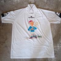 Maglia Calcio Diadora Bianca Vintage 
