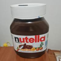 barattolo nutella salvadanaio h27cm collezionismo