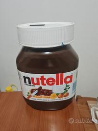 barattolo nutella salvadanaio h27cm collezionismo