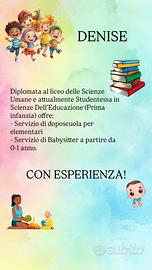 Babysitter/doposcuola