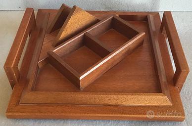 Porta lettere e accessori scriv. anni 80