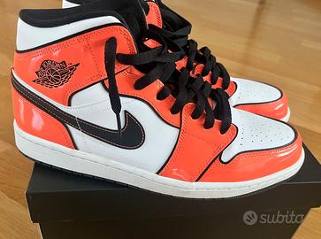 Air Jordan 1 Mid Turf Orange, taglia EU 44,5