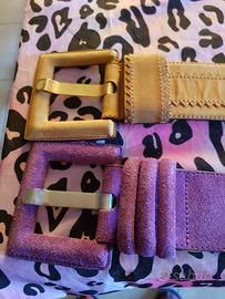 cinture donna in camoscio 80 cm