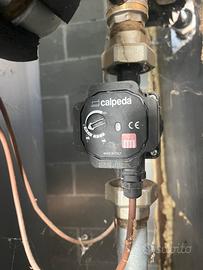 Valvola miscelatrice, tubi teleriscaldamento