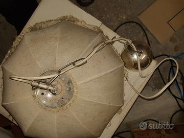 lampadario in tessuto