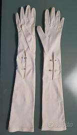 Guanti Vintage Donna in Raso 