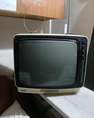 Televisore vintage Mivar bianco e nero anni 70-80