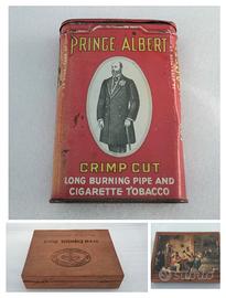 Tre scatole per sigari.