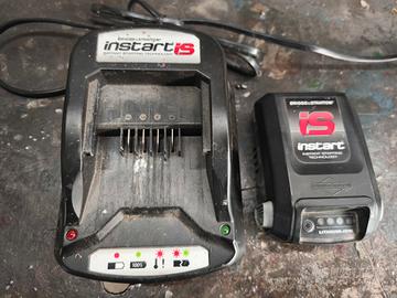batteria e caricatore Instart  Brigg e Stratton