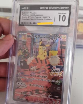 carta pokemon pikachu detective 