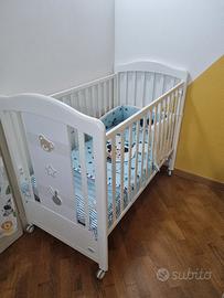 Set fasciatoio e lettino Foppapedretti Bunny & co.