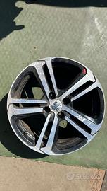 Cerchi in lega 208 GT-Line R17