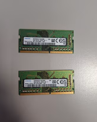 Kit RAM DDR4 32GB (2x16GB) Samsung 3200MHz SODIMM