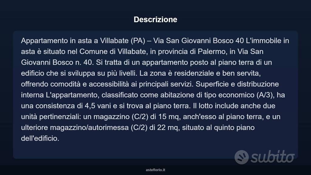 Appartamento – Villabate, Palermo - Vista 5