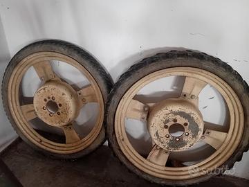 Ruote posteriori trattore Fiat