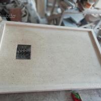 Lavandini piatti doccia e pietre mosaico