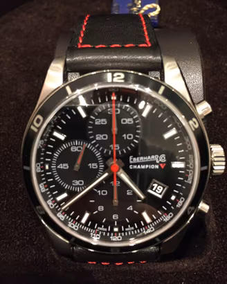 EBERHARD  CHRONO CHAMPION V NUOVO 43 mm.