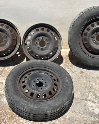 Cerchi e gomme panda 141