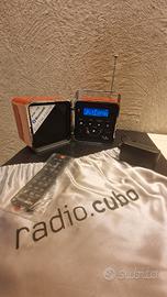 BRIONVEGA radio.Cubo TS522D+ -Rosso-NUOVA-Ed. 50°