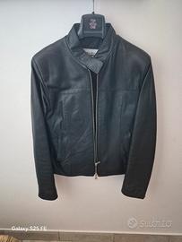 Giubbotto Vera Pelle nero donna