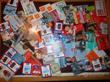 Lotto n. 0999 - 236 carte telefoniche ricaricabili