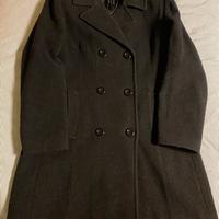 Cappotto da donna vintage grigio