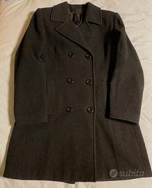 Cappotto da donna vintage grigio