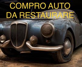 Auto d'epoca da restaurare