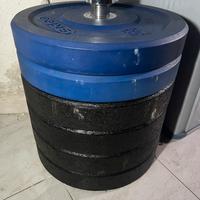 Bilanciere Olimpionico + Dischi 20kg + Panca