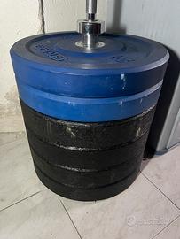 Bilanciere Olimpionico + Dischi 20kg + Panca