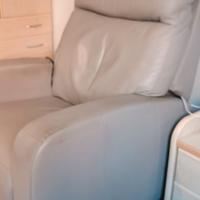 Poltrona pelle reclinabile Poltronesofà