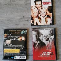4 DVD video originali da collezione
