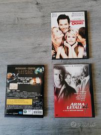 4 DVD video originali da collezione