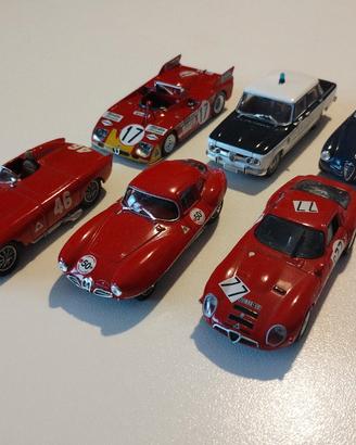 Lotto automodelli Alfa Romeo 1/43