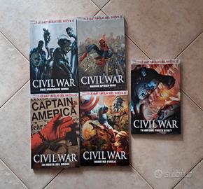 fumetti 1-5 LE BATTAGLIE DEL SECOLO Marvel 