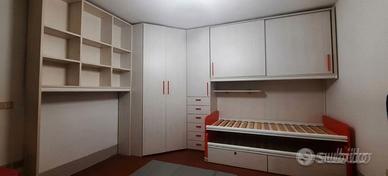 Cameretta ad angolo 2 letti
