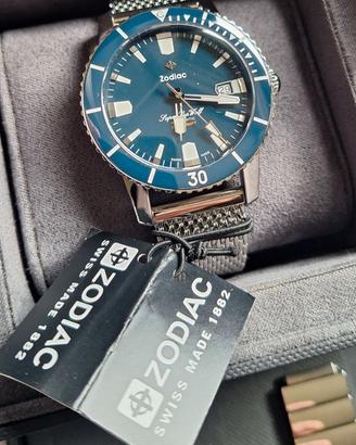 Zodiac Super Sea Wolf Compression Diver Blue Aut.