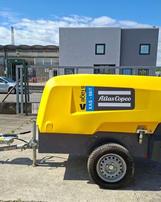 MOTOCOMPRESSORE ATLAS COPCO XAS 88.7 GRUPPO 9 KVA