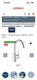 Miscelatore lavabo Grohe