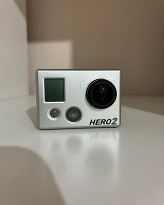 Gopro Hero 2 con accessori col monitor Lcd