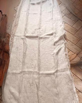 Tenda in lino e organza Arte Pura