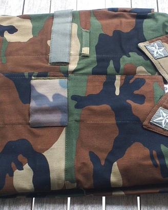 Giacca pantaloni woodland E.I. M2001 tg. 56 nuovi