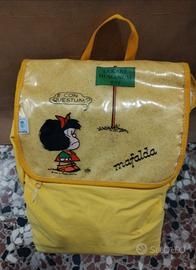 zaino scuola Mafalda vintage