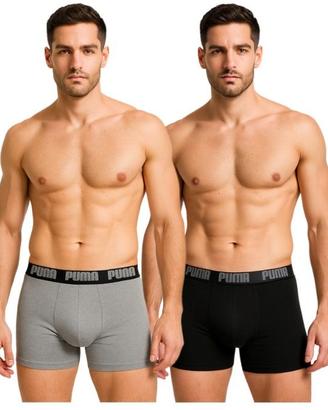 Confezione 2 boxer da uomo in cotone PUMA