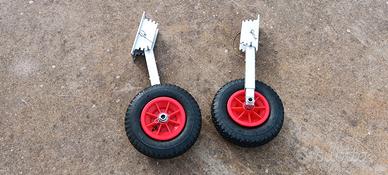 Ruote da alaggio gommone
