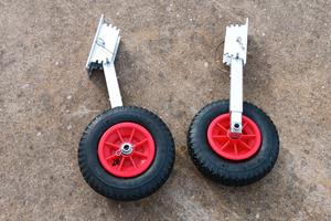 Ruote da alaggio gommone