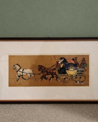 coppia di stampe inglesi Cecil Aldin