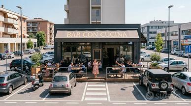 Bar con cucina alto fatturato