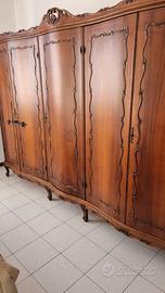 armadio - 2 sedie - giro letto